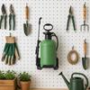 Garden Sprayer Holder Wall Mount Bracket for Outdoor Storage Garage Shed Tool Organizer Heavy Duty Metal Construction Durable Support