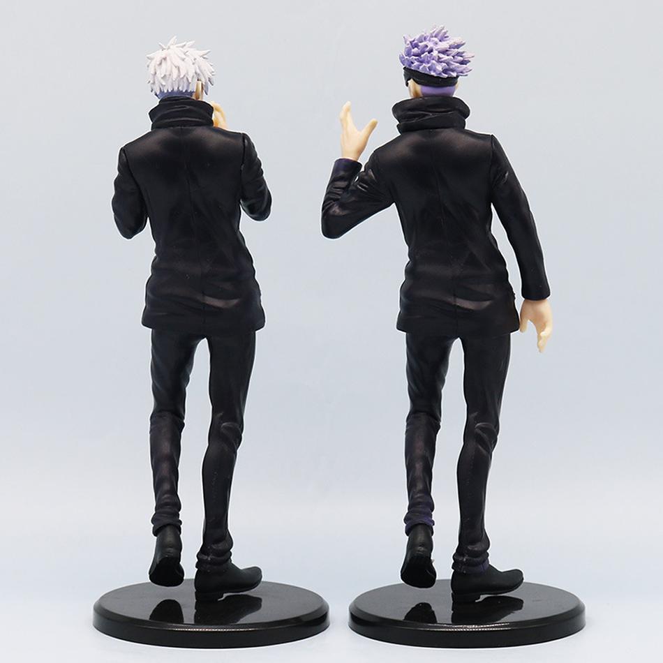 Anime Cute Fushiguro Toji Jujutsu Kaisen Figure Gojo Satoru Action Figure Standing Doll Geto Suguru Statue 19cm PVC Model Toys