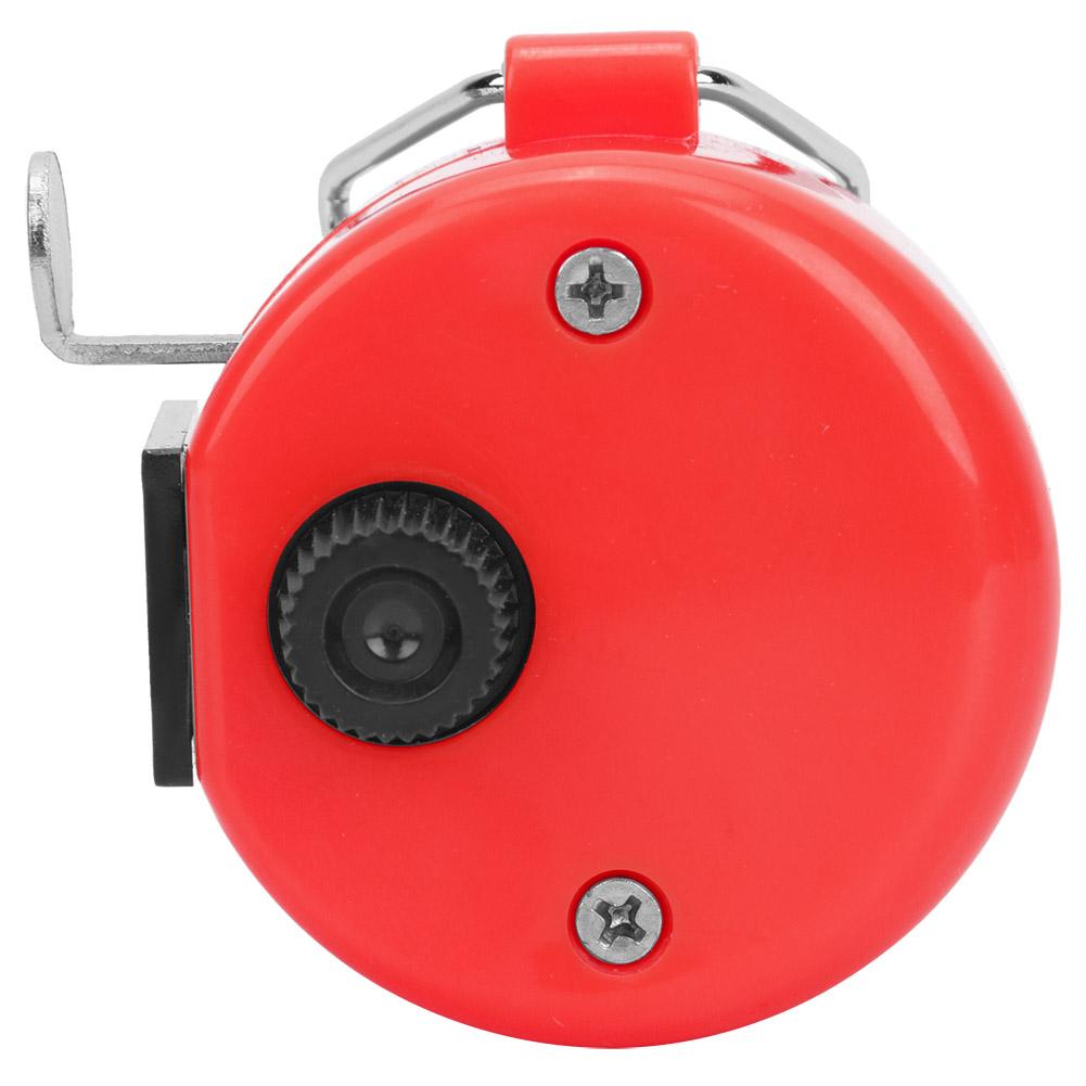 BERM Hand Tally Counter 4 Digits Plastic Knob Reset Handheld Counting Tool with Hook