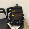 Large Capacity Schoolbag with Shoulder Strap; Student Three-piece Pencil Case Set