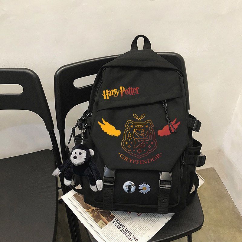 Harry Potter Academy Peripheral School Bag Gryffindor Slytherin Student School Bag Backpack Computer Bag