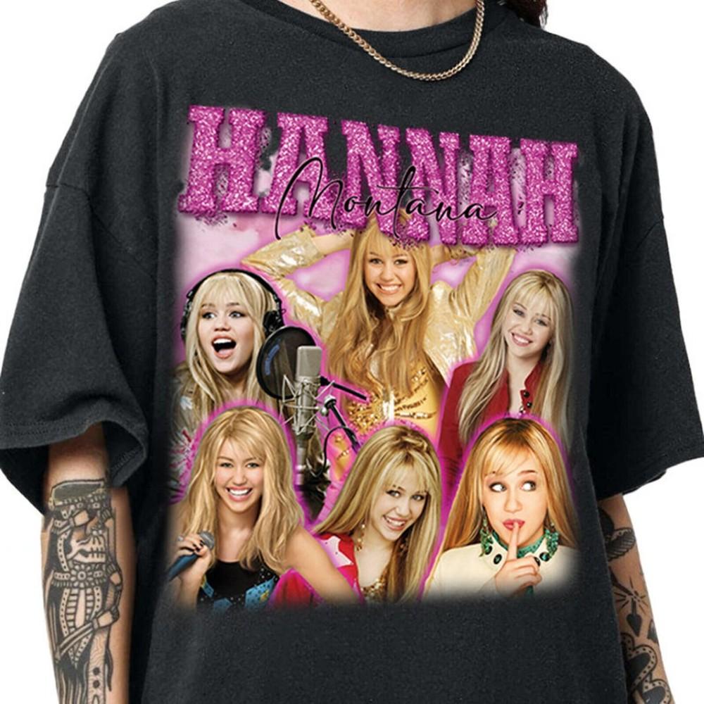 Retro Hannah Montana TShirt Hannah Montana Vintage ShirtHannah Montana T shir Unisex T-Shirt S