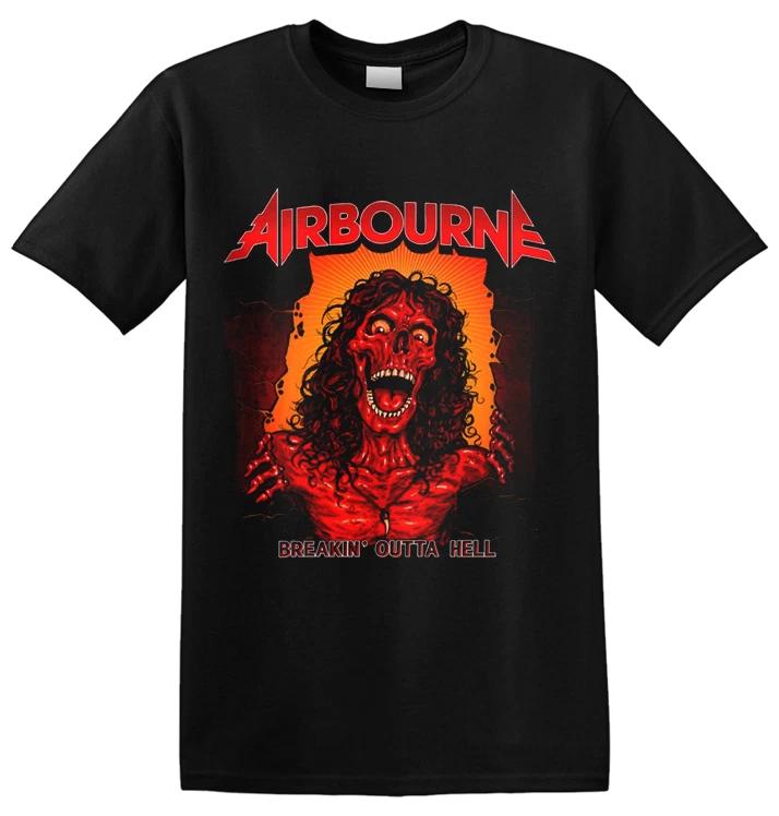 AIRBOURNE - Breakin Outta Hell Skeleton T-Shirt M