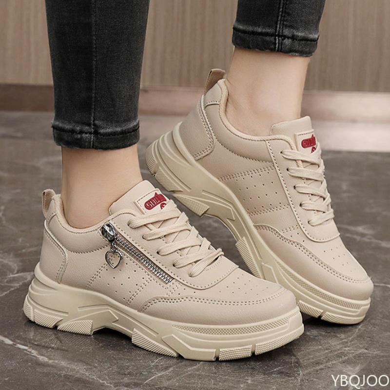 Fashionable New Plus Size Vulcanized Women's Shoes with Breathable Thick Sole and Wear-resistant Sole Sneakers Zapatos De Mujer