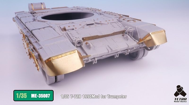 Tetra Model ME Series Ruský Mod1990 Tank Plastikový Model Díly ME3507 1/35 T-72B (TR)
