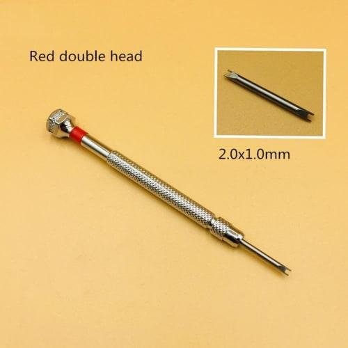 Watchmaker Strap Repair Screwdriver Tool Watch Strap Buckle U-Shaped Steel Head Screwdriver for Hublot