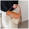 Premium Vacation Straw Bag Women's New Summer Versatile Woven Bag Shoulder Women's Bag Messenger Bag Beach Bag