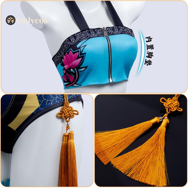 K-pop Demon Hunters Rumi Mira Zoey Cosplay Swimsuit Hot Sale Costume 2025 Summer Women Vest Shorts Coat Outfits Halloween Carnival Party Suit
