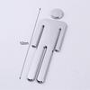 Toilet Signs Of Male And Female Symbols,12cm Toilet Signs Door Plate Silver Women Men Adhesive
