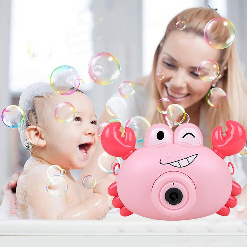 Bubble Machine Toy Crab Extinguisher Electric Kids  Outdoor Summer Toy 60ml
