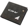 Frosted Leather Car Logo Wallet Coin Pocket Photo Card Men Purses For Honda Mugen Power Civic Accord CRV Hrv Jazz VTEC Accessory FL3