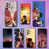Anime S-Samurai C-Champloo Phone Case For Samsung S25,S24,S23,S22,S21,S20,S10,Ultra,Plus,Lite,FE,Soft Silicone Black Cover