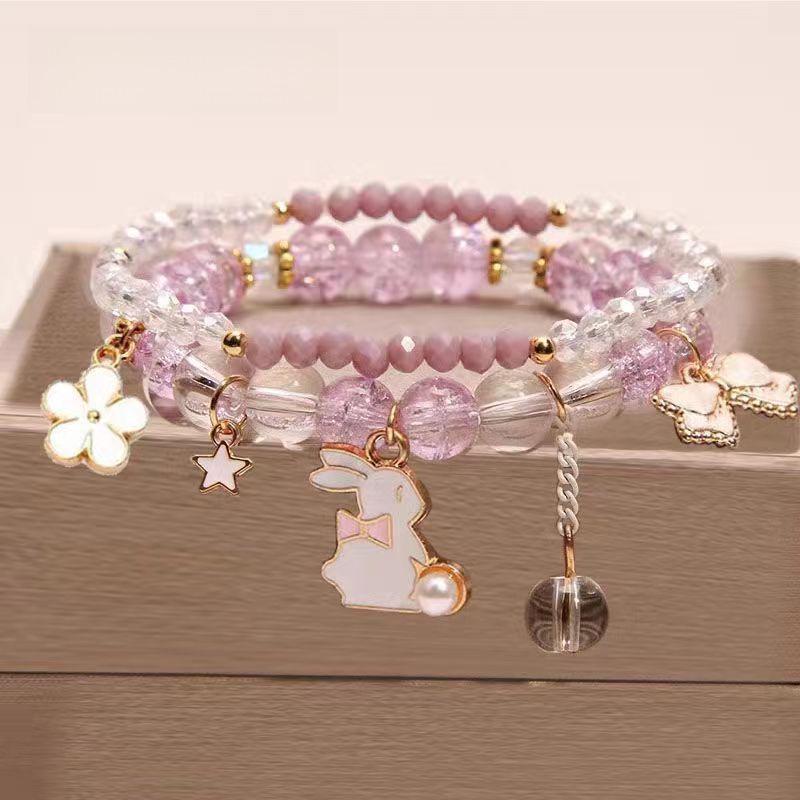 

Браслеты из бисера и кристаллов для девочек: Милые модные украшения для маленьких принцесс