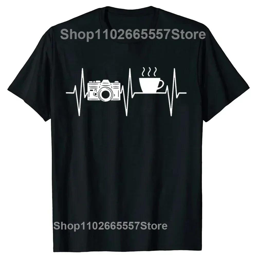 Funny Photographer Professional Photography Camera Menu T Shirts Summer Graphic Cotton Streetwear Short Sleeve Gifts T-shirt Men