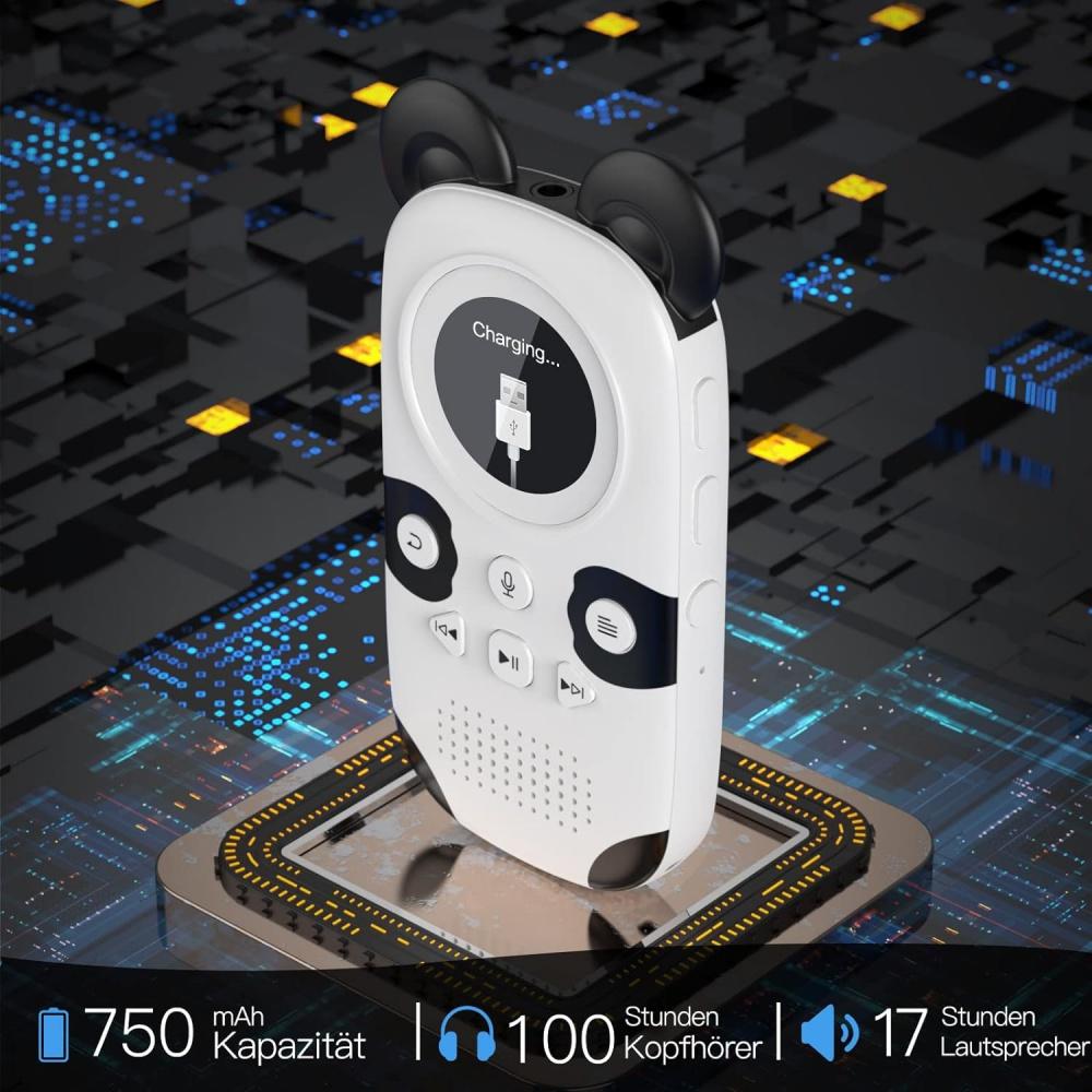 16 GB MP3-speler Bluetooth 5.0 voor kinderen met hoofdtelefoon Luidspreker Ondersteunt FM-radio, wekker, opname met één knop, stopwatchfunctie kopen vanaf een prijs van 114