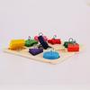 Pet Educational Toys Birds Parrot Training Wooden Block Toy Bird Supplies