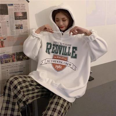 Super Cozy Velvet Oversized Hooded Sweater for Women - Spring, Autumn, Winter Trendy Loose Top