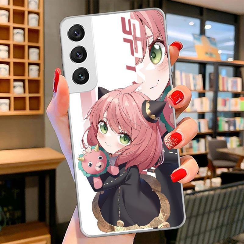 Anime Spy Family Anya Cover Phone Case For Samsung Galaxy S26 S25 Edge S24 Ultra S23 S22 Plus S21 S20 FE Soft Fundas Shell Galax