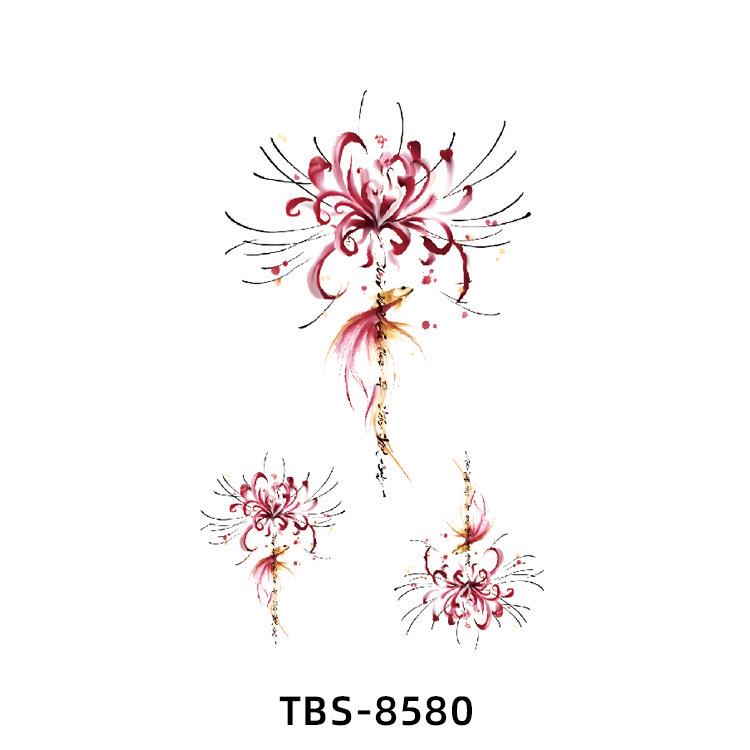 Realistiska Djurtotem Tatuering Klistermärken: Drake, Fenix, Tiger, Varg