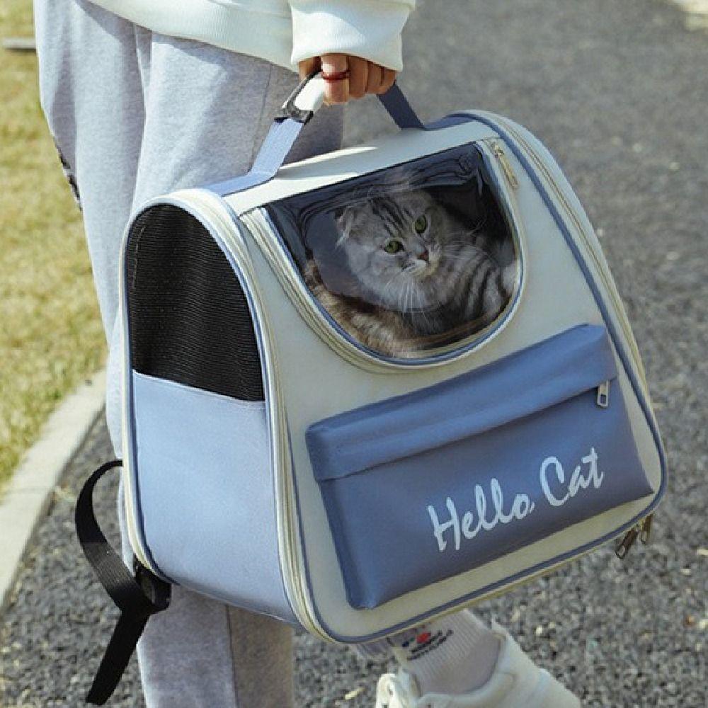 Creative Travel Puppy Bags Breathable Cat Carrying Bag Pet Backpack Carrier  Cat Supplies