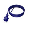Polyurethane Hose with Straight Plug 4M 3X1.5Mm2 Ip44 Blue