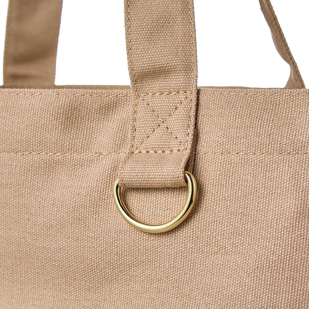 Hapitas Rilakkuma Tote Bag Beige Face 6075-M