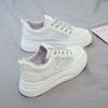 Summer Mesh Women's White Shoes Lightweight Breathable Casual Sneakers Fashion Height-increasing Platform Shoes Designer Shoes