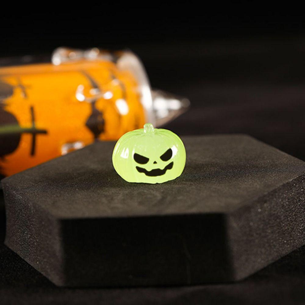 Cute Halloween Luminous Ornaments Cartoon Ghost  Animal Miniature Figurine  Halloween
