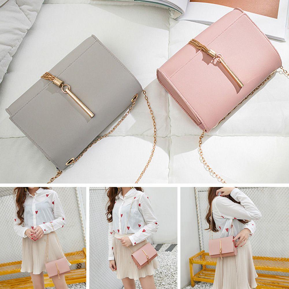 

Модная простая сумка через плечо из искусственной кожи с квадратными сумками через плечо