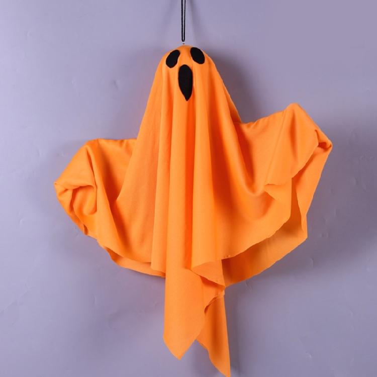 2Pcs Haunting LED Specter Hangings Ornament for Halloween Glowing Specter for Chilling Outdoor Lawns and Garden Display