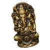 Elephant Buddha Statue Hindu Elephant God Statue Craft Desk Ornament Tabletop Decoration Figurine for Shelf Living Room Yard