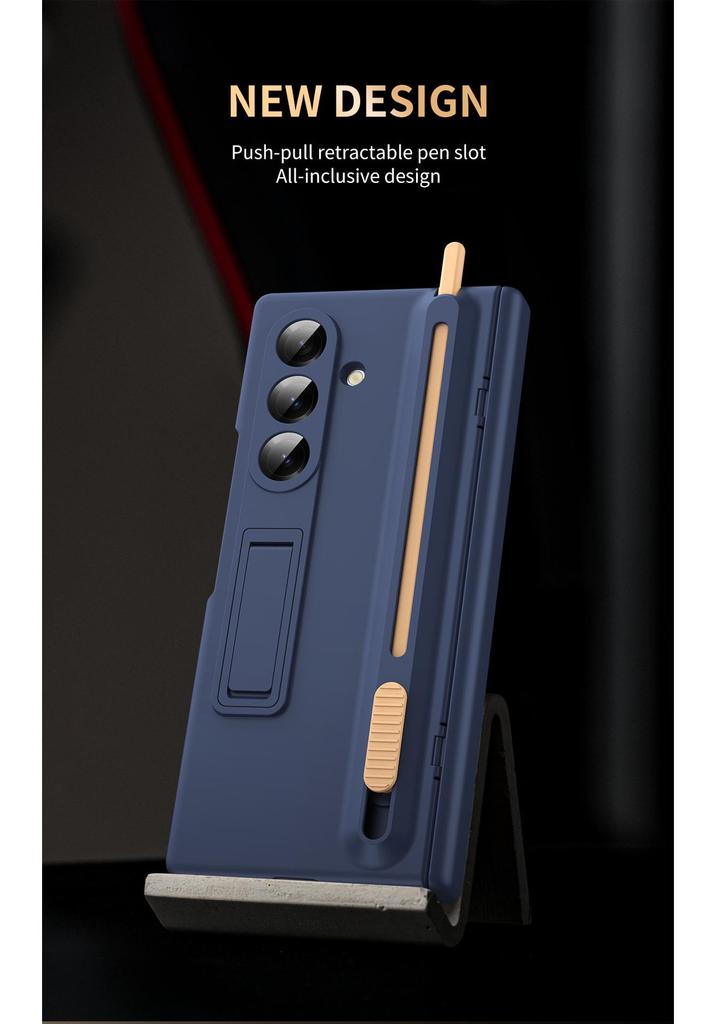 Samsung Z Fold8 Integriertes Case mit Scharnier- & Stiftschutz für Fold7