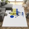 Tottenham Hotspur Player Carpet Perfect for Dormitory Hallway Game Room Playrooms Antislip Carpet Decorate Offices Perfect Gift for Friends & Family