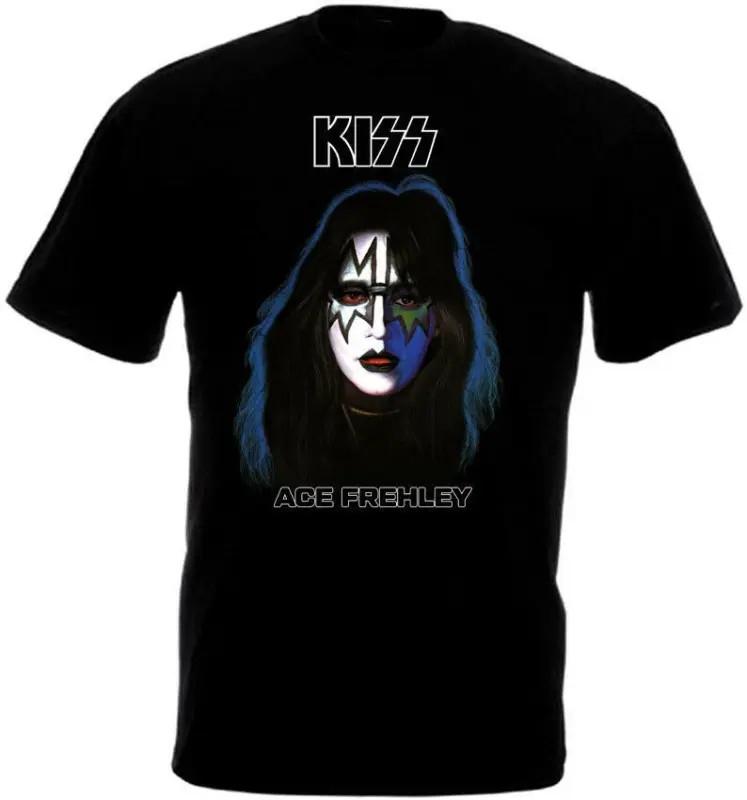Ace Frehley Black Men All Size  EN808 Unisex T-Shirt S