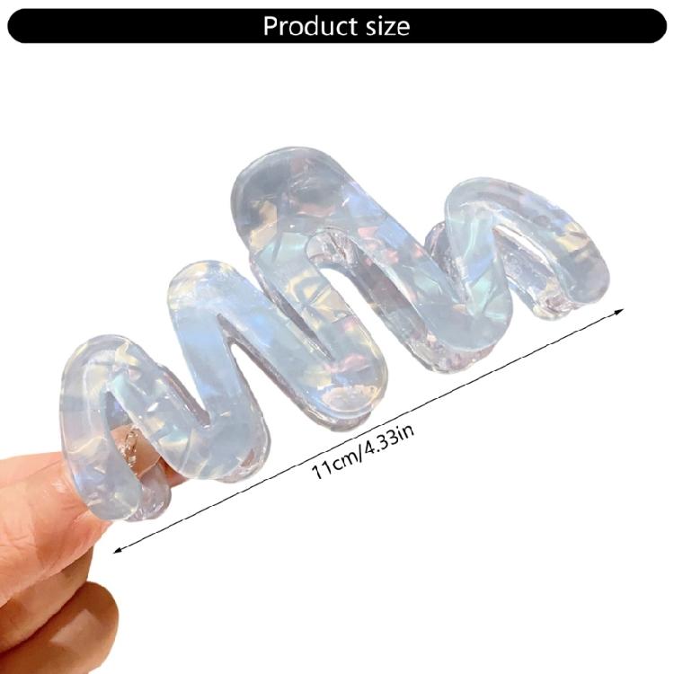 Modern Nacreous Hair Claw Clip Lightweight Design For Active Lifestyles Women Men