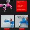 Universal Interface Washing Machine Faucet POM Bronze Multi-function Double Nozzle Faucet Dual Control Water Tap