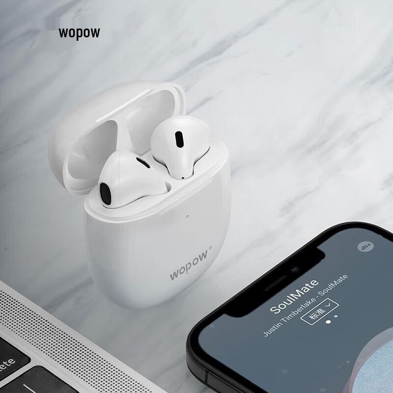 

WOPOW TWS07 Semi-in-ear Wireless Bluetooth Earbuds