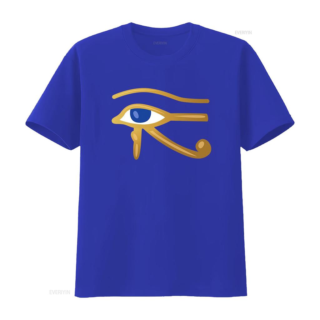 Eye Of God Ra Symbol Ancient Egyptia Funny Black T Shirt 232 Vintage Homme Fashion Casual Stretched Unisex Versatile