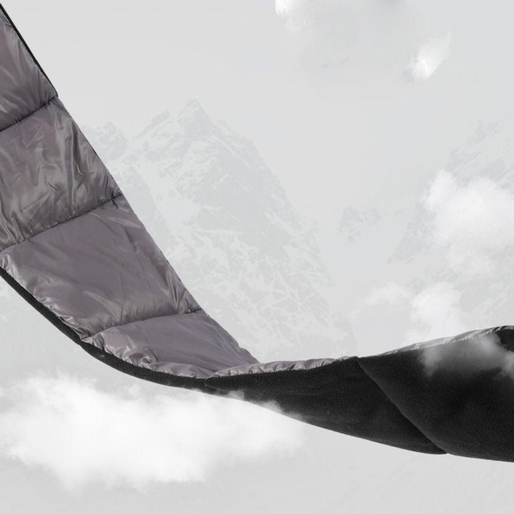 Down Cotton Winter Scarf Neck Protection Warmer Neck Scarf New Plush Scarves  Men Women