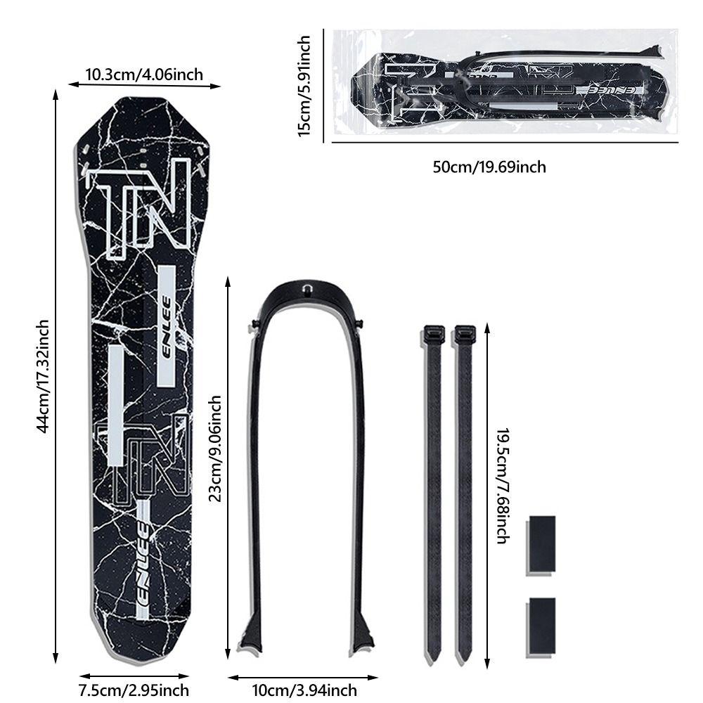 Multicolor Bicycle Mudguard Easy Install Cycling Fender Durable Bike Mud Guard Road Bike