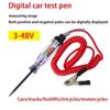 6V/12V/24V Car Circuit Tester Premium Test Light Probe Pen Light Bulb Diagnostic Tool Truck Voltage Circuit Tester Auto Repair