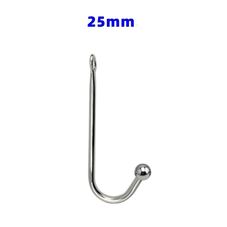 Hook Threaded In Metal Back Court Anal Plug Dilator Adult Toys Male and Female Masturbation Anal Plug Stimulus G-spot Sex Toys