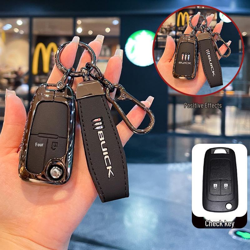 Folding Metal Key Case for Buick Excelle, Yue Lang 10-20 models