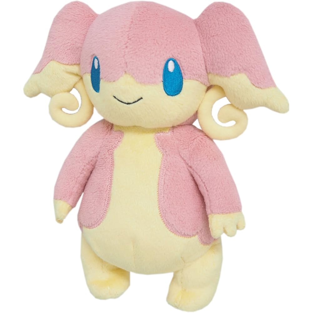Pokemon All Star Collection Tubbs Plush Toy 18cm Height Soft Stuffed Animal