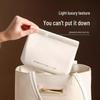 Compact Snap Closure Cosmetic Storage Bag