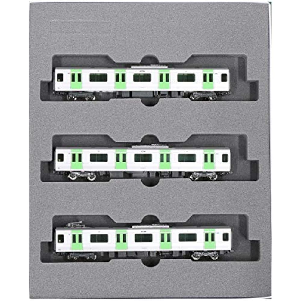 KATO N Gauge E235 Yamanote Line Add-on Set B 3 Cars 10-1470 Model Train Silver