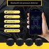 Bluetooth 5.1 Car TPMS Tire Pressure Alarm System Sensor Android/iOS Tyre Pressure Monitoring System 8.0 BarBluetooth 5.1 Tpms Tire