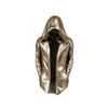 Brass Pendant Hooded Cloak Charm with Paracord for Necklace Keychain