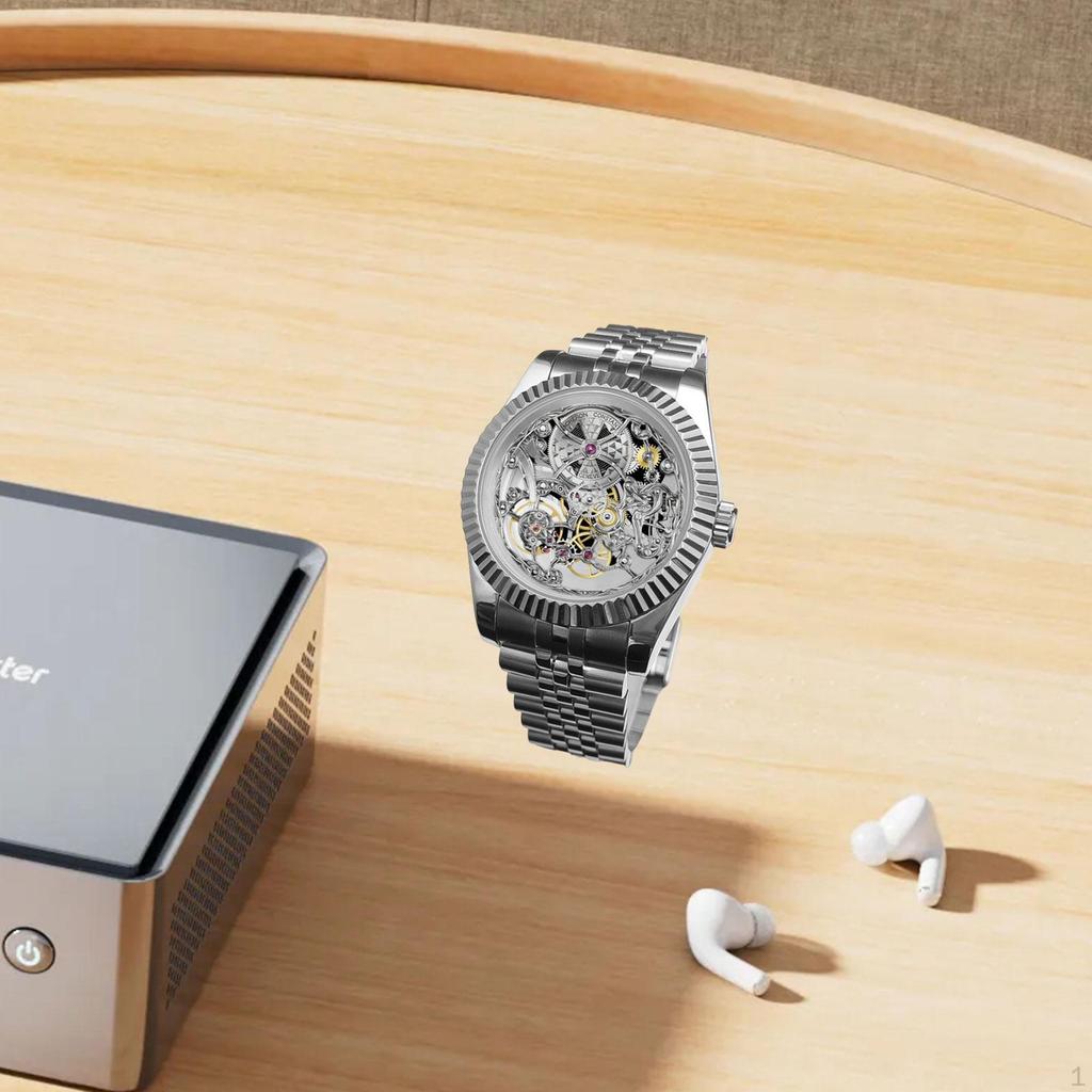 Watch Case Shell Band Versatile Direct Replaces for NH35 NH36 Movement 36MM No Clear Magnifier