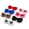 Plush Winter Sunglasses Women'S Cat Eye Sunglasses Women'S Douyin Sunglasses